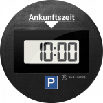 Needit PARK LITE One Electric Parking Disc Registration, Black