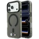 BMW M IML Frosted Metal Logo AND Trims phone case with MagSafe support for iPhone 18 Pro Max | iPhone 17 Pro Max black