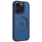 Tactical MagForce Hyperstand Cover for Apple iPhone 15 Pro Deep Blue