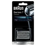 BRAUN Series 7 70S Electric Shaver Head Replacement Cassette Silver