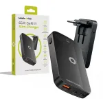 MOBILE ORIGIN 65W GaN III Slim Charger dual USB-C, Single USB-A black
