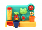 LEAN Toys Children AND #x27; AND #x27;s Bath Toy Fountain Grinder Frog Faucet