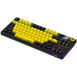 LORGAR KBP70TKLW, Wireless TKL Mechanical Gaming Keyboard Pro Black/Yellow