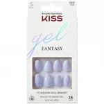 Kiss My Face Gel Fantasy Day 1 Blue - Nalepovac nehty ( 28 ks )