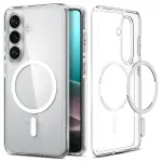 Spigen Ultra Hybrid Mag Phone Case with MagSafe support for Samsung Galaxy S26 (S942), Transparent White