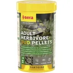 sera Food for armored reptiles - Tortoise Adult Herbivore Duo Pellets 250ml, 80 g