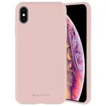 Mercury Silicone iPhone 15 Pro Max 6.7" pink-sand|pink-sand