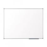 NOBO Basic Steel Magnetic Whiteboard 900x600mm with Basic Trim