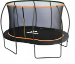 Karhu Blackline Oval trampoline, 366 x 240 cm + safety net (OVT 8FT X 12FT(A))
