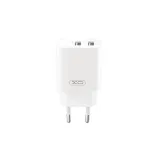 XO wall charger CE55 2x USB 2.4A white