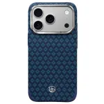 Benks Case Magnetic Armor Grid Edge X9 Kevlar Metal Frame (C.K.FL.AP.BE.X072) for iPhone 18 Pro/17 Pro blue