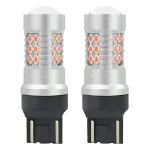 Amio LED CANBUS 3030 24SMD T20 7443 WR21/5W Red 12V/24V