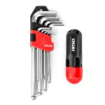 Amio Allen hex keys CRV 9pcs -04302