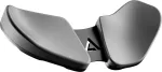 Deltahub Carpio 2.0 right-handed wrist rest, size S, grey (CR-S-GR-R)