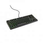 Genesis | THOR 404 TKL | Mechanical Gaming Keyboard | Wired | US | Gateron Yellow Pro | Black | RGB