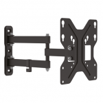 Digitus Wall Mount | DA-90357 Universal LED/LCD Monitor Mount | Swivel and Tilt | 42" | Maximum Weight Capacity: 30 kg | Black