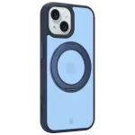 Tactical MagForce Hyperstand Cover for Apple iPhone 15 Deep Blue