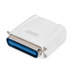 Digitus Fast Ethernet Print Server, 1-Port 1x RJ45, 1x DB-36-pin male Centronics connector | DN-13001-1 | White