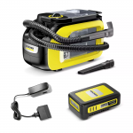 Karcher Krcher SE 3-18 Compact Battery Wet Vacuum Cleaner, 1.2 l