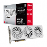 ASUS Prime Radeon RX 9070 XT White OC Edition 16GB GDDR6 | AMD | 16 GB | Radeon RX 9070 XT | GDDR6 | 1 HDMI port | PCI Express 5.0