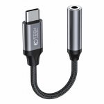 Tech-Protect UltraBoost USB-C to 3.5mm mini-jack adapter, black