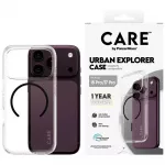 PanzerGlass Case CARE by Urban Explorer Black MagSafe for iPhone 18 Pro / iPhone 17 Pro transparent