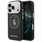 Case Karl Lagerfeld Point AND Choupette Sketch MagSafe for iPhone 18 Pro / 17 Pro black