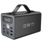 Powerbank Hoco 60000 mAh QC PD 3A 22.5W DC12V with built-in light J138 black