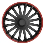 Versaco Hubcap Crystal 15" Black AND Red