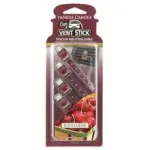 Yankee Candle Black Cherry Vent Stick (Ripe Cherries) - Scented Car Pin (4 PCS)