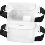 Spigen Aqua Shield Waterproof Waist Bag A620 2 Pack, snow white