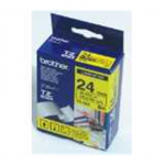 Brother TZe-651 Laminated Tape Black On Yellow TZe 8 m 2.4 cm