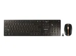 Cherry DW 9100 SLIM Keyboard and Mouse Set Wireless Keyboard and Mouse Set (JD-9100DE-2) (JD9100DE2)