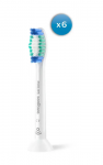 PHILIPS HX6016/87 Sonicare C1 ProResults Replacement Toothbrush Heads, 6-Piece