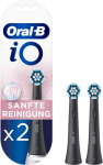 BRAUN Oral-B iO Gentle Clean 2-Pack Brush Heads, Black