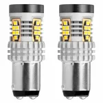 Amio LED bulbs CANBUS 3020 24SMD 1157 BAY15D P21/5W White 12V/24V
