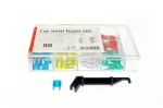 Amio Car blade fuses mini box 80 pcs MIX