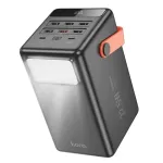Hoco J142 Power Bank | 100,000 mAh | 22.5W | PD, QC | USB-A, USB-C | LED flashlight | black