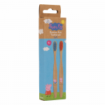 Peppa Pig Bamboo Kids Toothbrush Soft 2 pcs