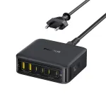 Baseus EnerFill FH21 travel charger | 120W | GaN | USB-C, USB-A | black