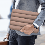 Tech-Protect Fluffy laptop bag, 15-16 inch, brown
