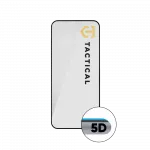 Tactical Glass Shield 5D for Honor X7e Black