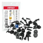 Amio Expansion clip set 20 mm 19 mm 8 mm 9 mm, 20 pcs. -05035