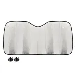 Amio Sun cover - 150x80 cm - silver, PE Bubble