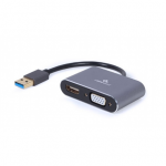 Cablexpert | USB display adapter | A-USB3-HDMIVGA-01 | USB 3.0 Type-A | 0.15 m |