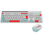 CANYON set HSET-W5 Keyboard+Mouse AAA+AA Wireless White