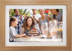 Denver PFF-1042LW 10,1" Digital Wi-Fi Photoframe, Light Wood