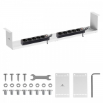 Maclean compact Under-Desk Organizer MC-107 W