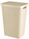 Curver Jute basket, cream, 58L, 43x34x60cm