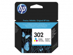 HP No. 302 Tricolor F6U65AE